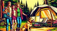 Camping with dogs